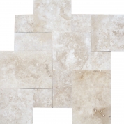Beige Tone Stright Edge French Pattern