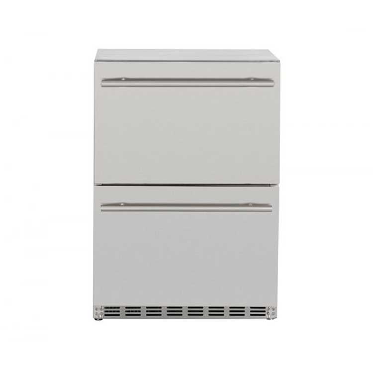 Summerset 24″- 5.3c Deluxe Outdoor Rated 2 Drawer Refrigerator