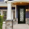 SH02 Single Wrought Iron Door - Image 3