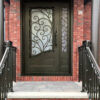 SH 12 Sidelight Wrought Iron Door Quick Ship - Image 3