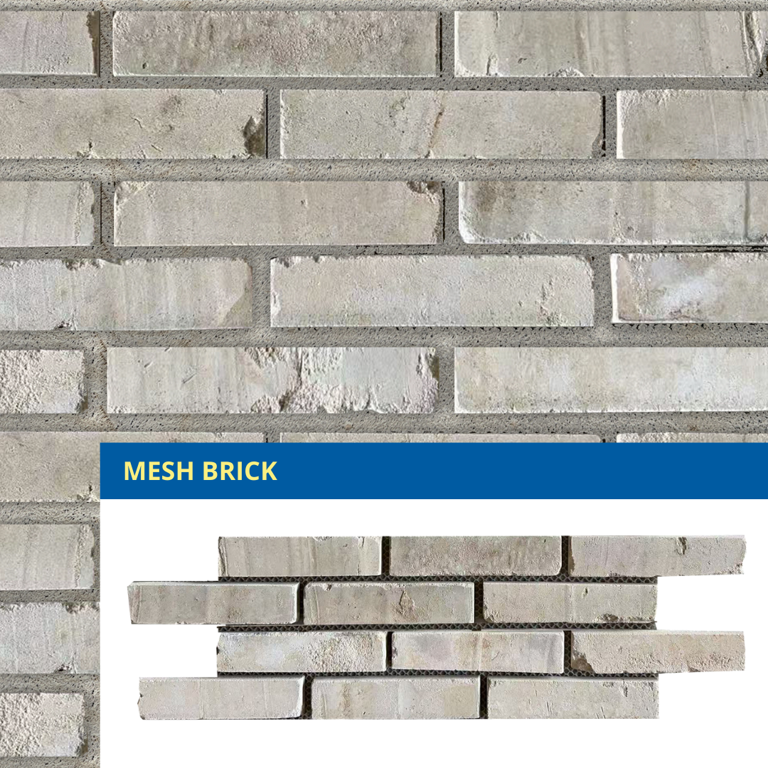 Paisley Old World Thin Brick Mesh