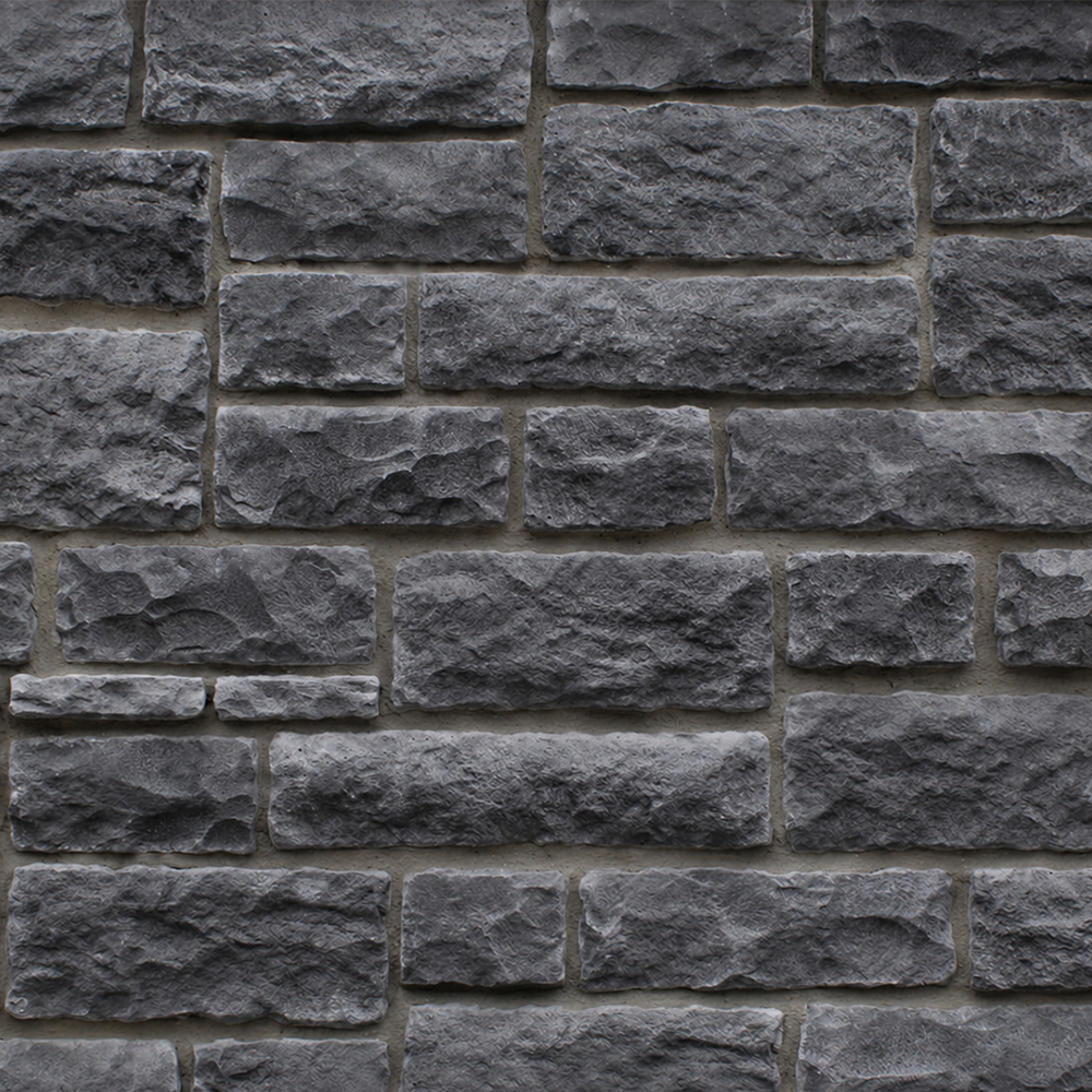 Carbon Rubble Manufactured Stone