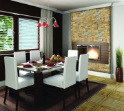 Large Natural Stone Panel Yellow River