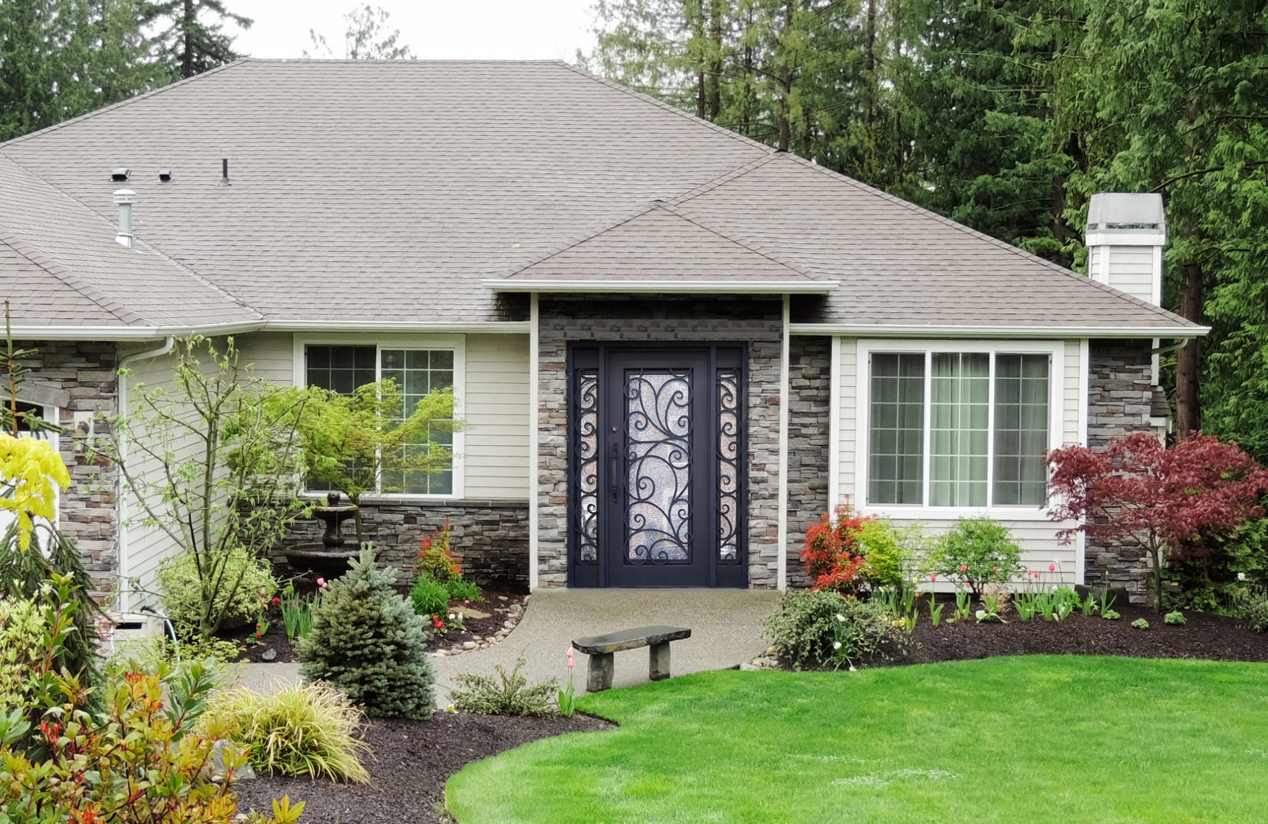 Wrought iron doors affordable