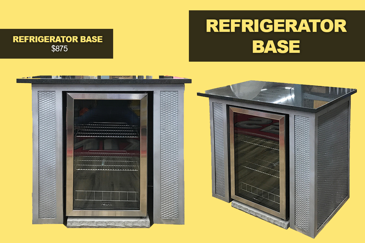 Refrigerator base kit